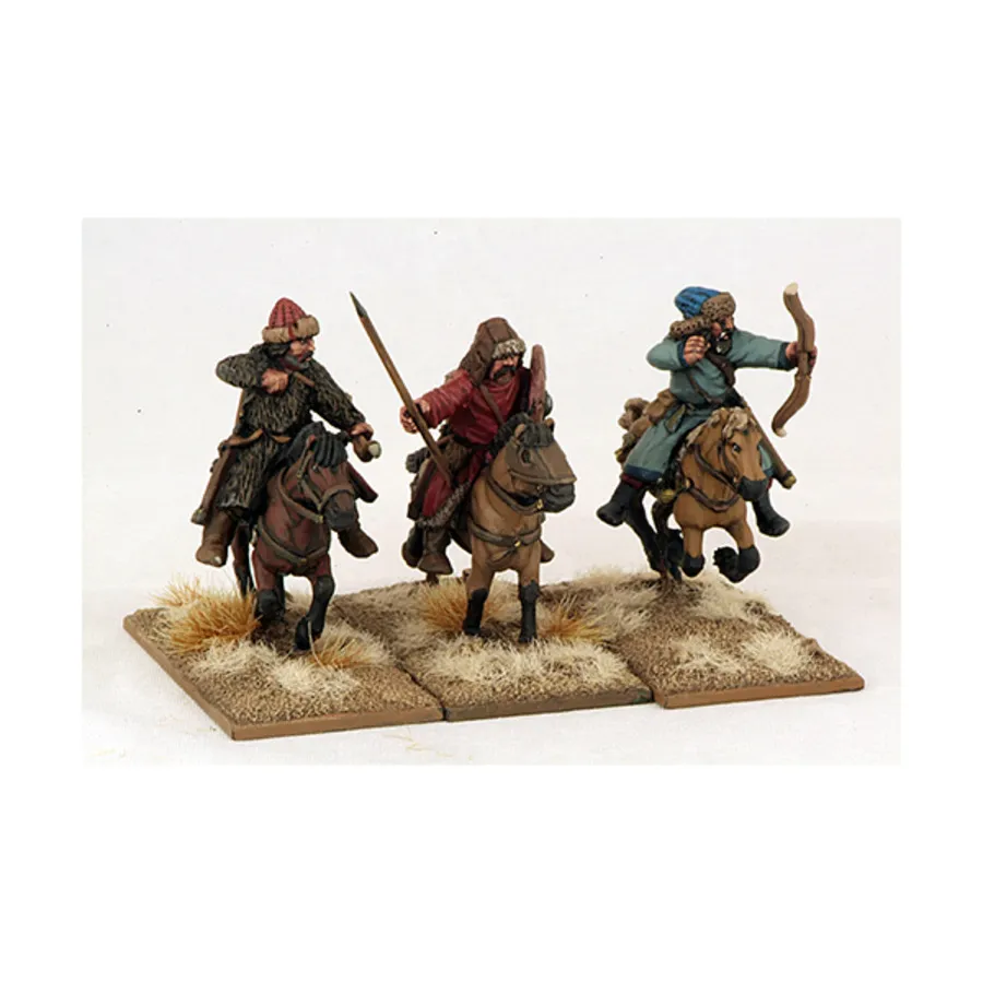 

Гунны — 2 лука и 1 копье, Gripping Beast Miniatures - Late Romans, Huns & Sussanid Persians (28mm)