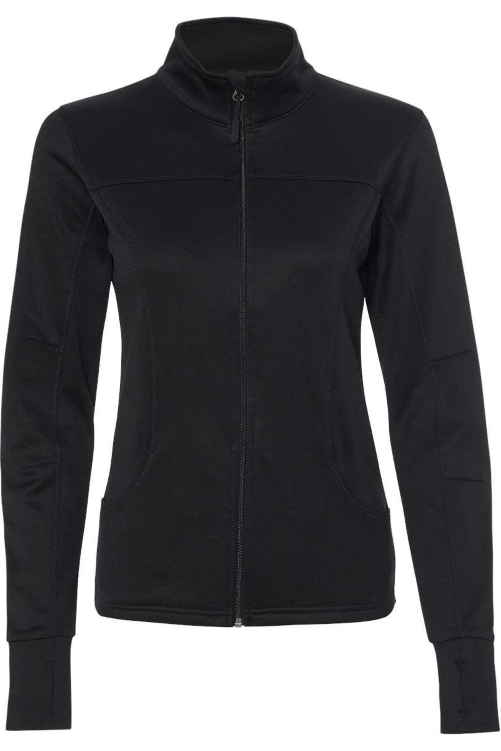 

Independent Trading Co. Женская спортивная куртка Poly-Tech Full-Zip, черный