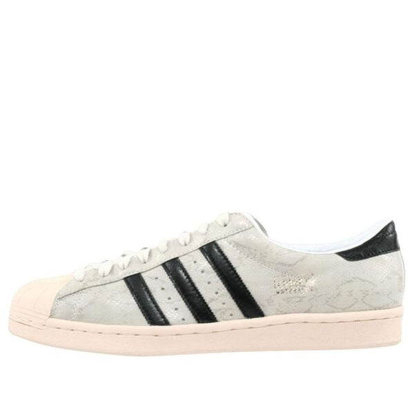 

Кроссовки superstar vintage snakeskin 'black' Adidas, черный