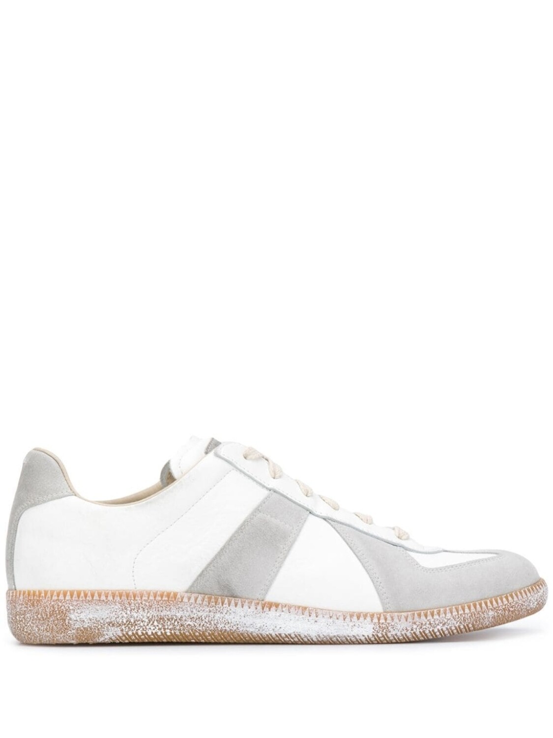 

Кроссовки Maison Margiela Replica, белый/серый/бежевый