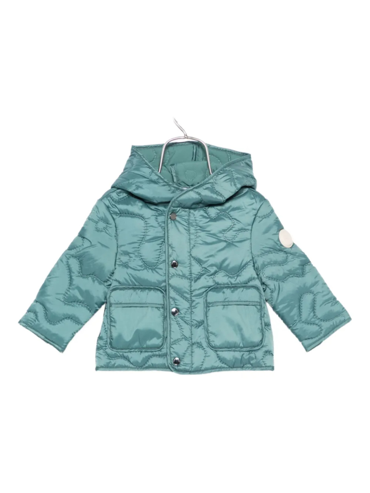 

Стеганая куртка Emporio Armani Kids, зеленый