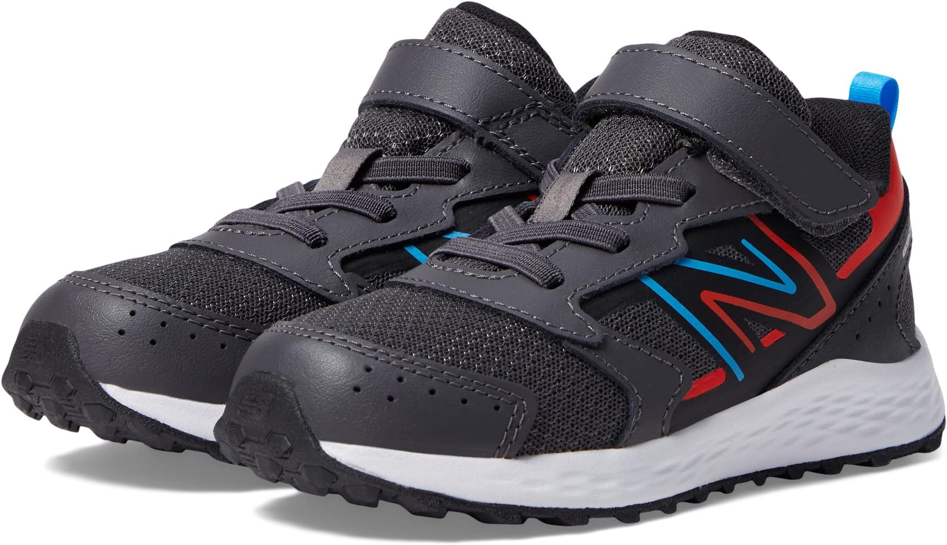 

Кроссовки Fresh Foam 650v1 Bungee Lace with Top Strap New Balance, цвет Magnet/Neo Flame