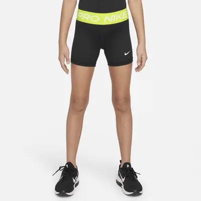 

Шорты Nike Pro, цвет Black/Volt/White