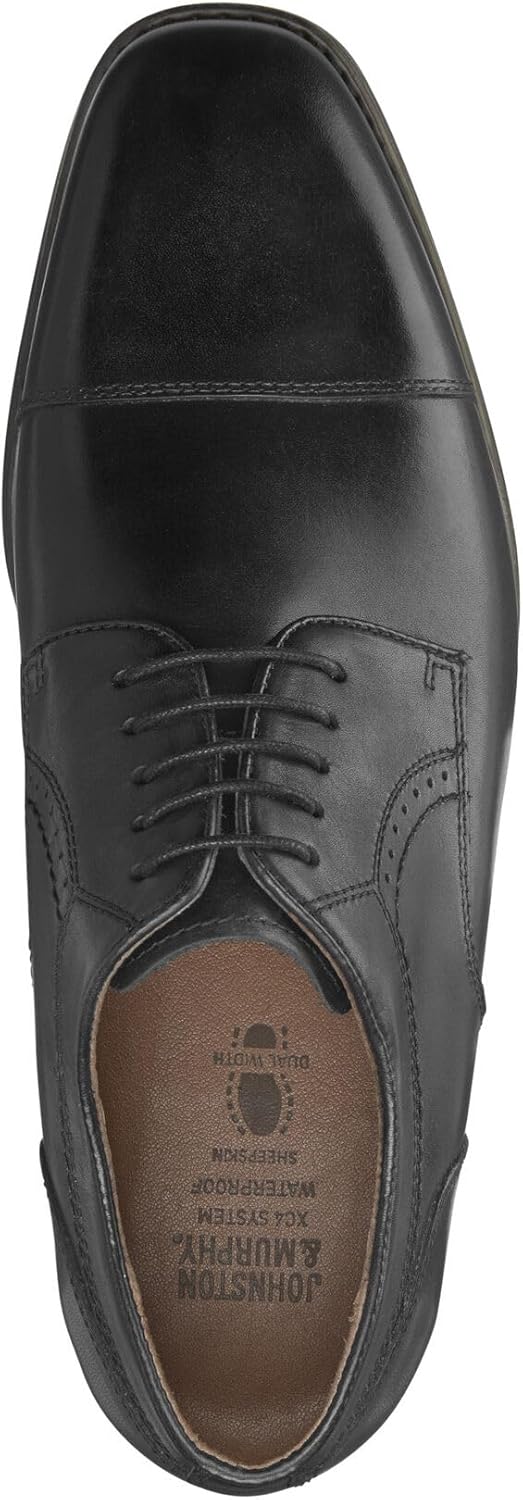 Туфли Johnston & Murphy Men's XC4 Branning Cap Toe Dress Shoe, черный — фото 3