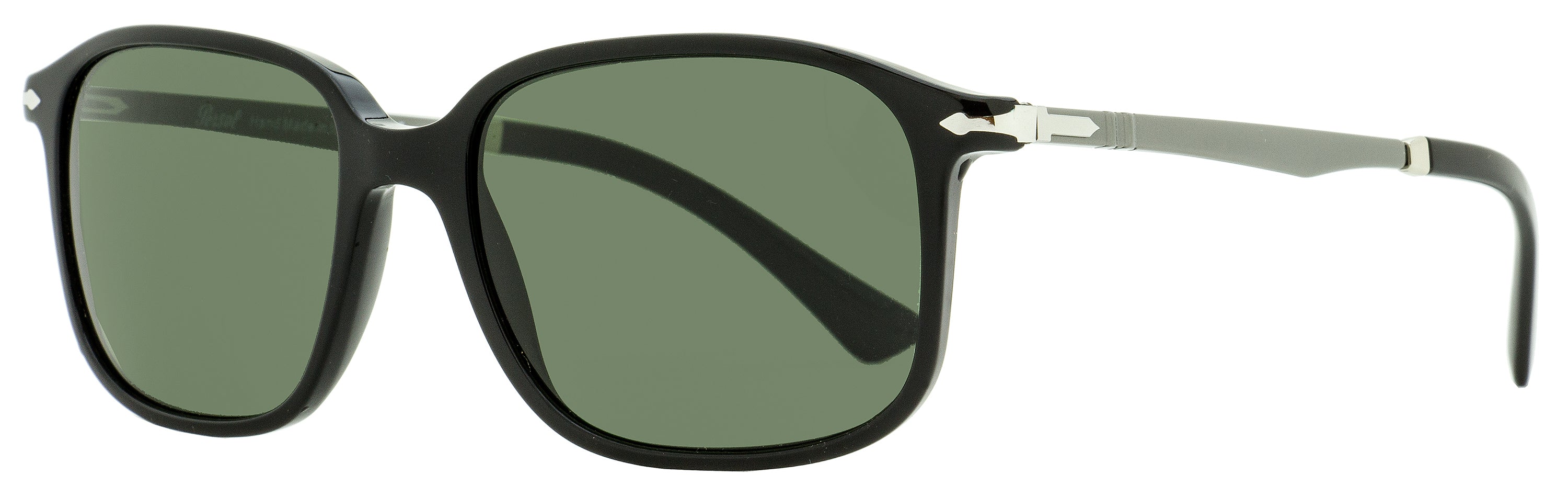

Солнцезащитные очки Persol Unisex Rectangular PO3246S 95/31 Black/Gunmetal 53 мм