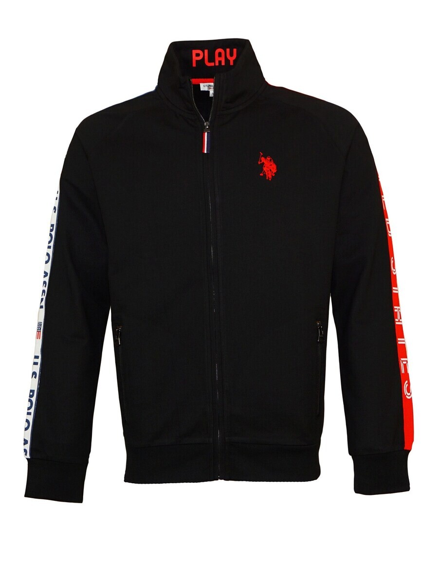 

Куртка на молнии U.S. POLO ASSN. Zip-Up Hoodie Tarv, черный