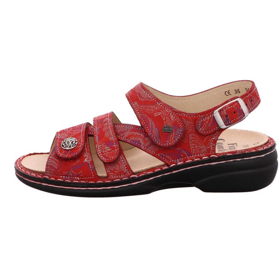 Босоножки на высоком каблуке Finn Comfort Sandals Gomera, красный — фото 2