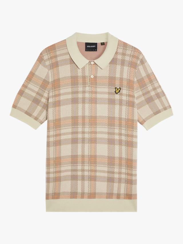 

Тартановая вязаная поло Lyle & Scott, Luna