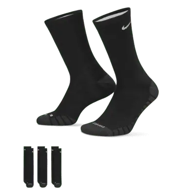 

Носки Nike Everyday Max Cushioned Training Crew (3 шт), черный/антрацит/белый