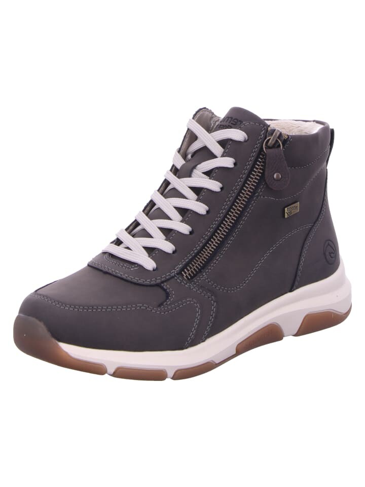 Сапоги remonte Schnürboots Mit Tex, серый