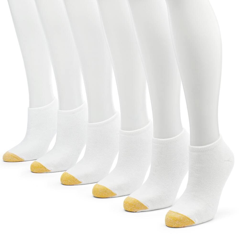 

Женские носки GOLDTOE , 6 пар носков с подушечкой, белый