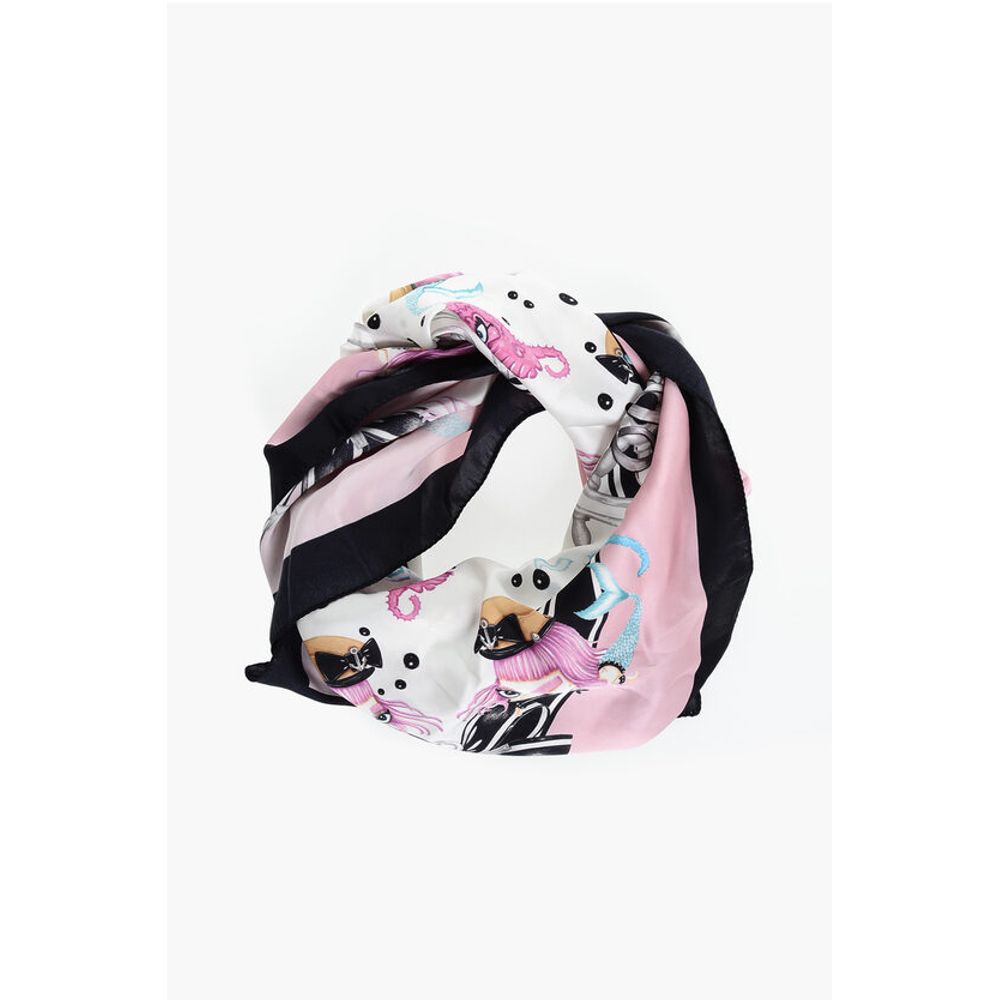 

Шелковый платок с рисунком «Русалки» Dsquared2, Multicolor