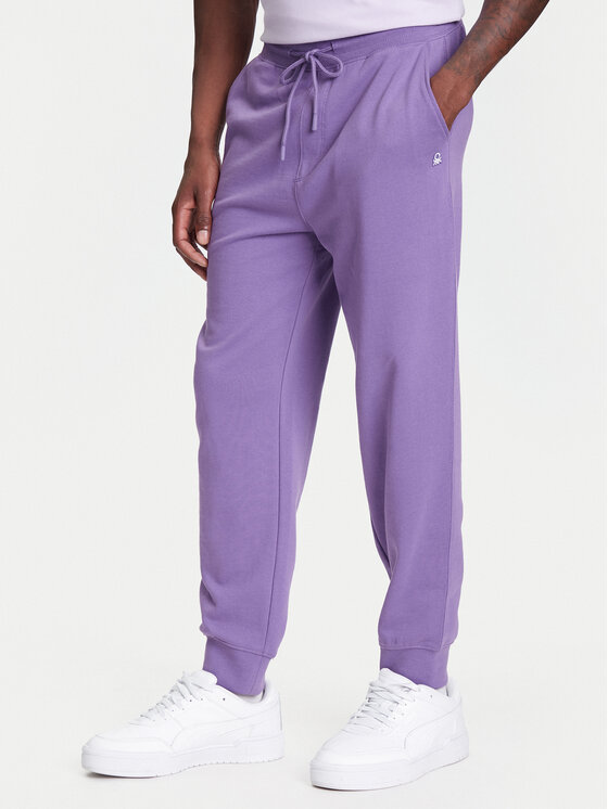 

Спортивные брюки обычного кроя 342ZUF01B United Colors Of Benetton, фиолетовый