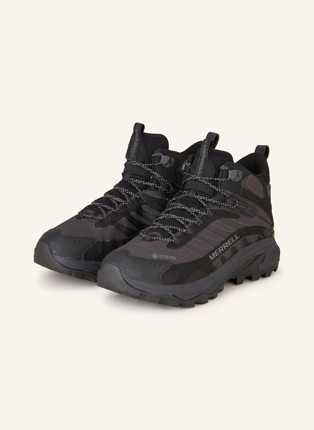 

Треккинговые ботинки moab speed 2 mid gtx MERRELL, черный