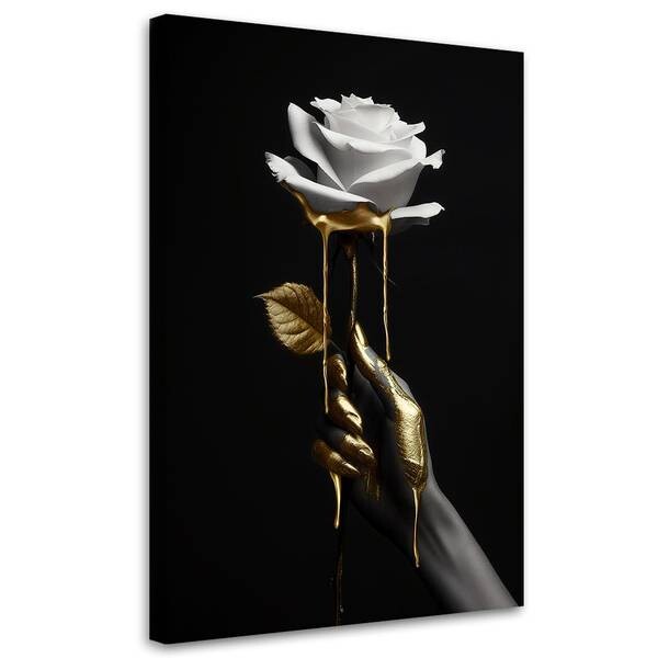 

Картина арт-принт KUNSTLOFT Golden Elegance 6, черный