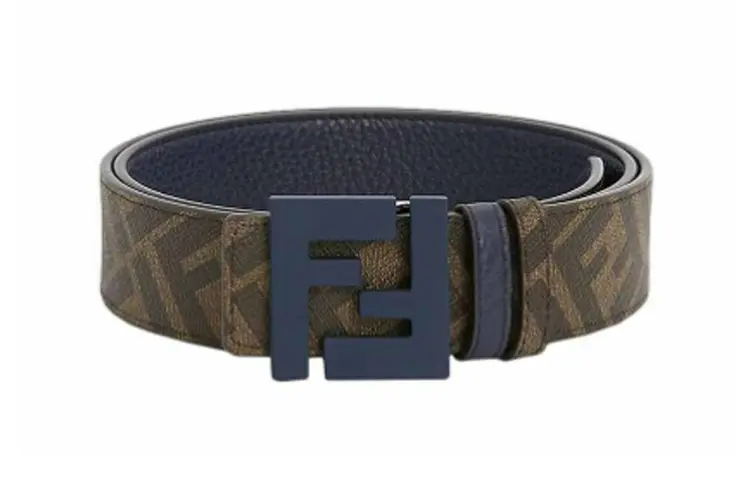 

FENDI Ремень реверсивный с FF-мотивом, Blue