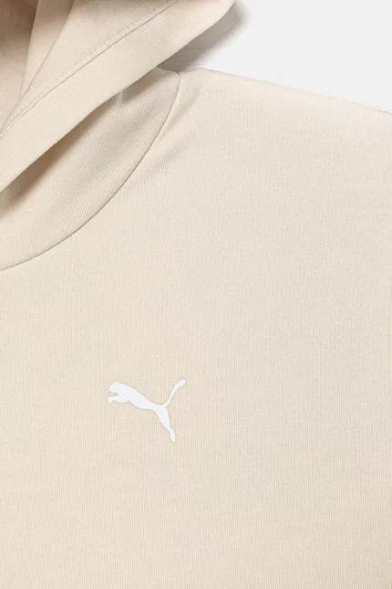 Худи детское с принтом ESS GRAPHIC Animal Puma, бежевый — фото 3