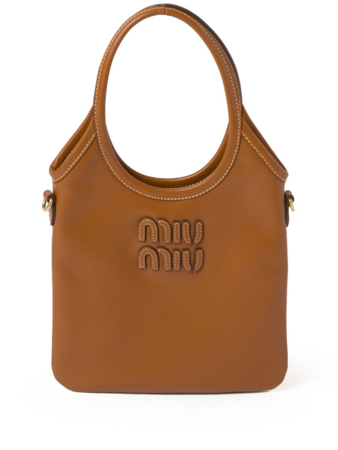 

Сумка-тоут Ivy Miu Miu, коричневый