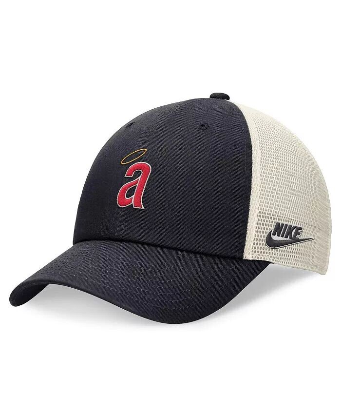 

Мужская темно-синяя шапка California Angels Cooperstown Collection Rewind Club Trucker Adjustable Hat Nike