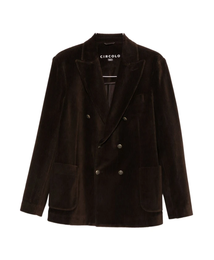 

Коричневая куртка, верхняя одежда, осень-зима 2025 Circolo 1901, коричневый