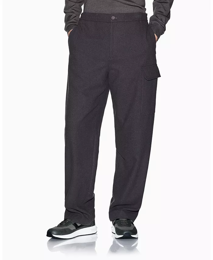 

Мужские уютные брюки карго из шерсти Lab A|X Armani Exchange, серый