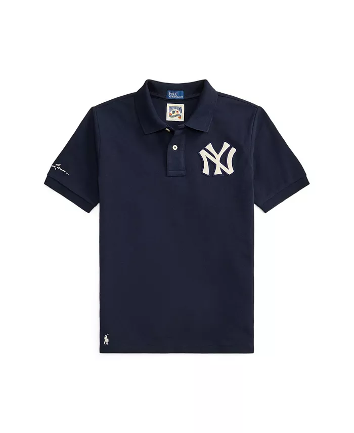 

Футболка поло Big Boys Yankees Polo Ralph Lauren, синий