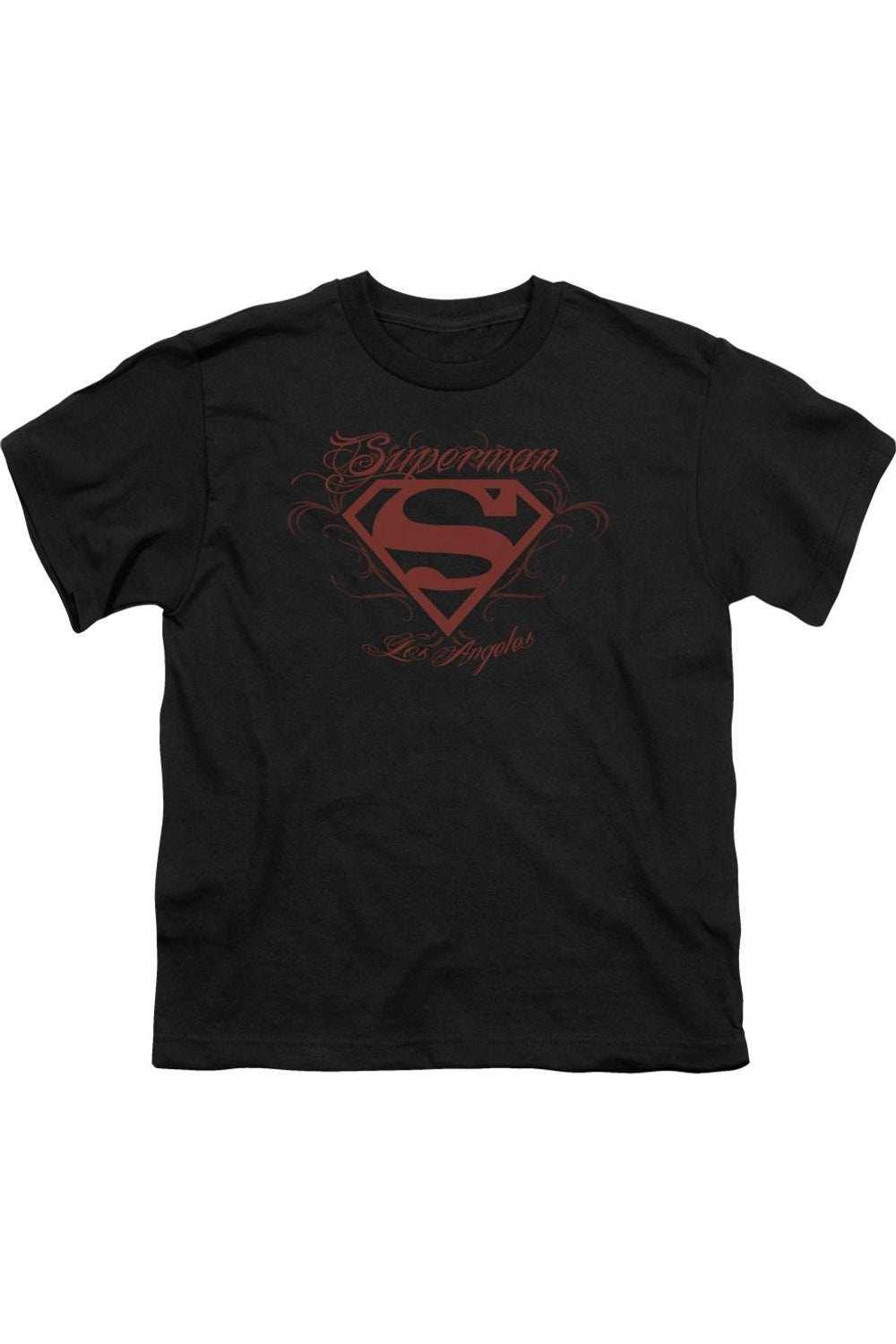 

Футболка с коротким рукавом Superman La для детей Gildan, черный