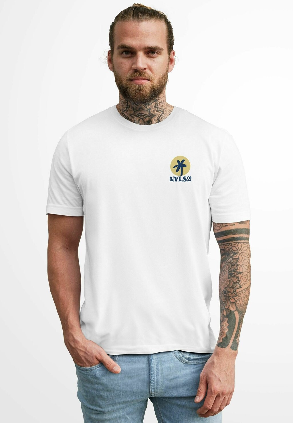 

Футболка с принтом RETRO FASHION STREETSTYLE Neverless, белый