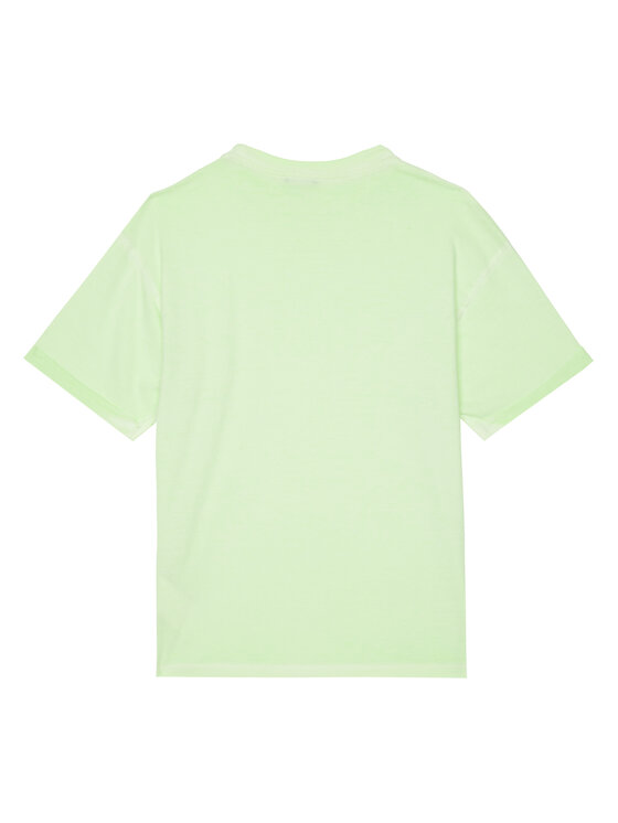 Футболка обычного кроя 3085C10P9 United Colors Of Benetton, зеленый — фото 2