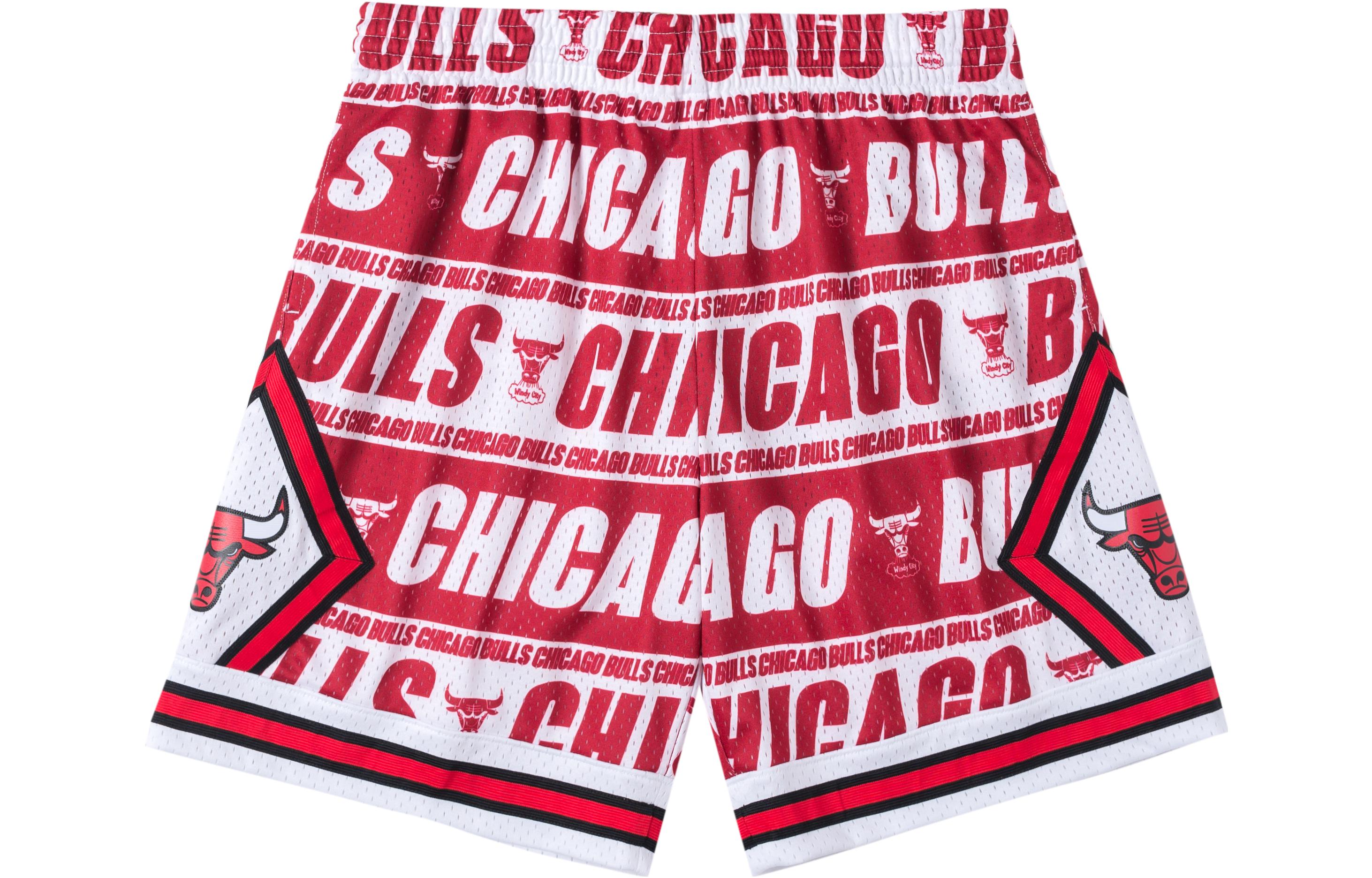 

Баскетбольные шорты Mitchell & Ness унисекс Mitchell Ness, красный