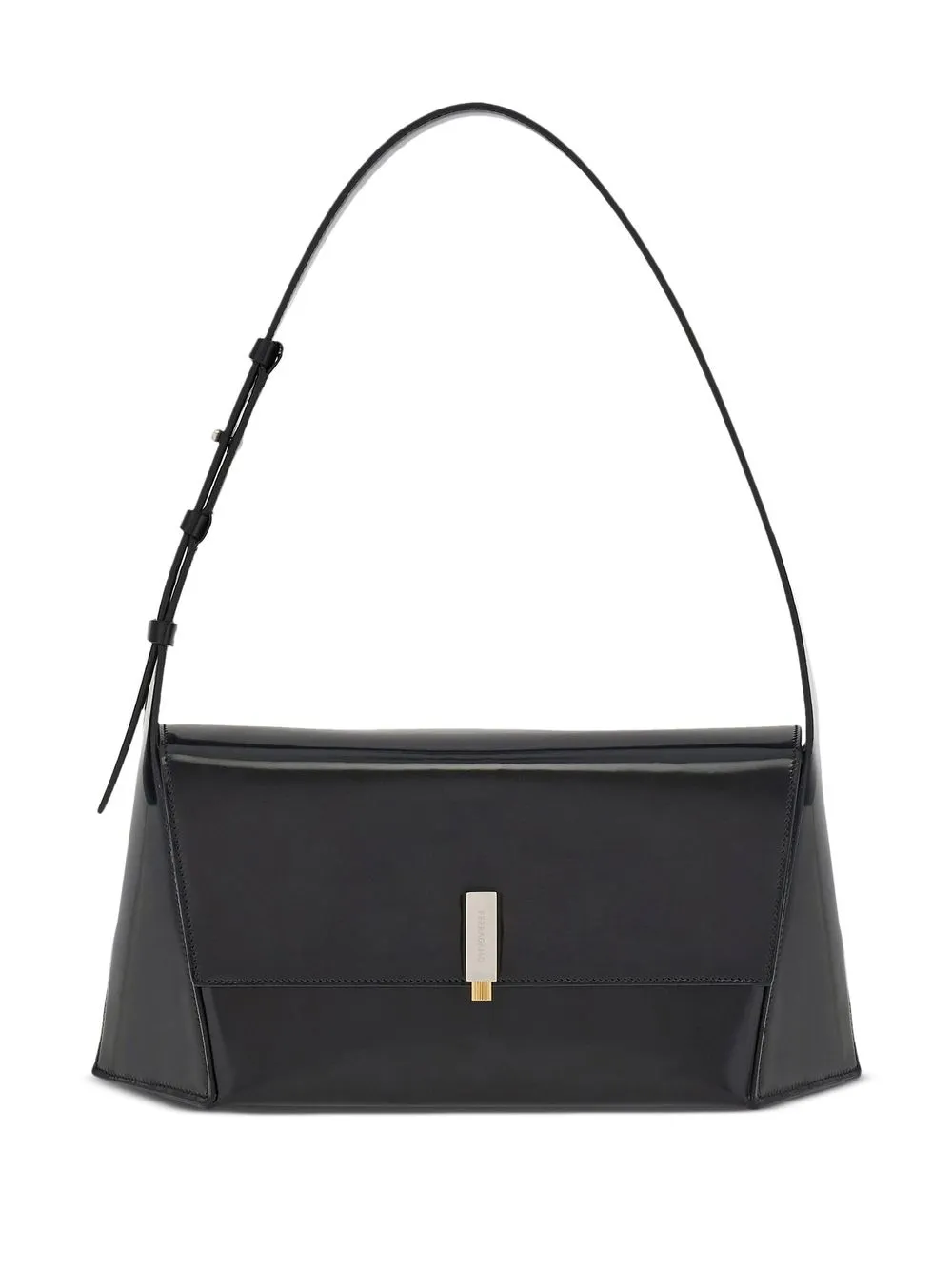 

Сумка на плечо Geometric Ferragamo, черный
