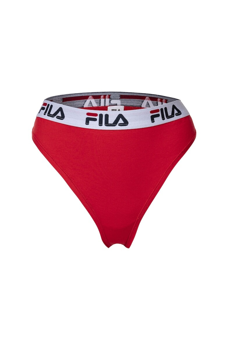 

Стринги с логотипом на талии Fila, красный