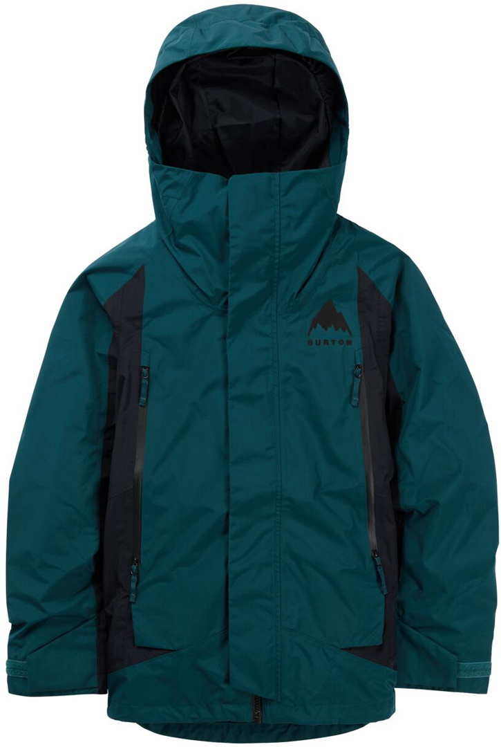 

Burton Детская куртка Kids gore tex shell deep emerald/true black M