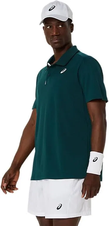 Мужская теннисная одежда ASICS Court Polo, Saxon Green — фото 4