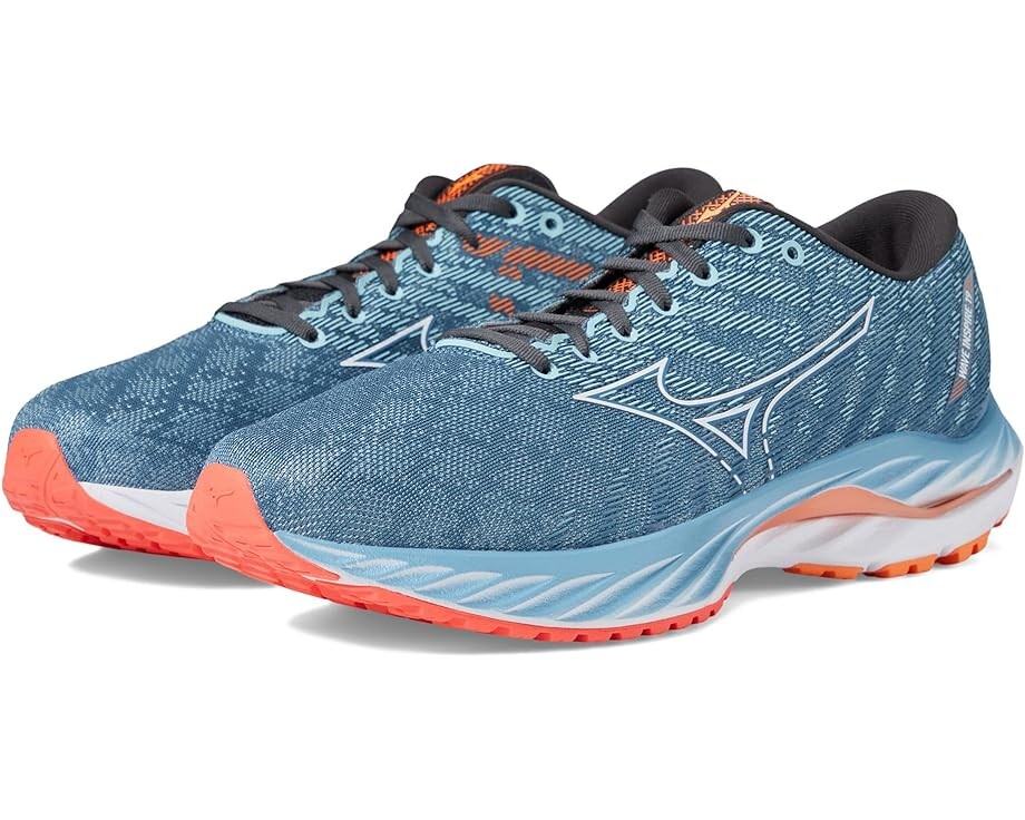 

Кроссовки Mizuno Wave Inspire 19, цвет Provincial Blue/White