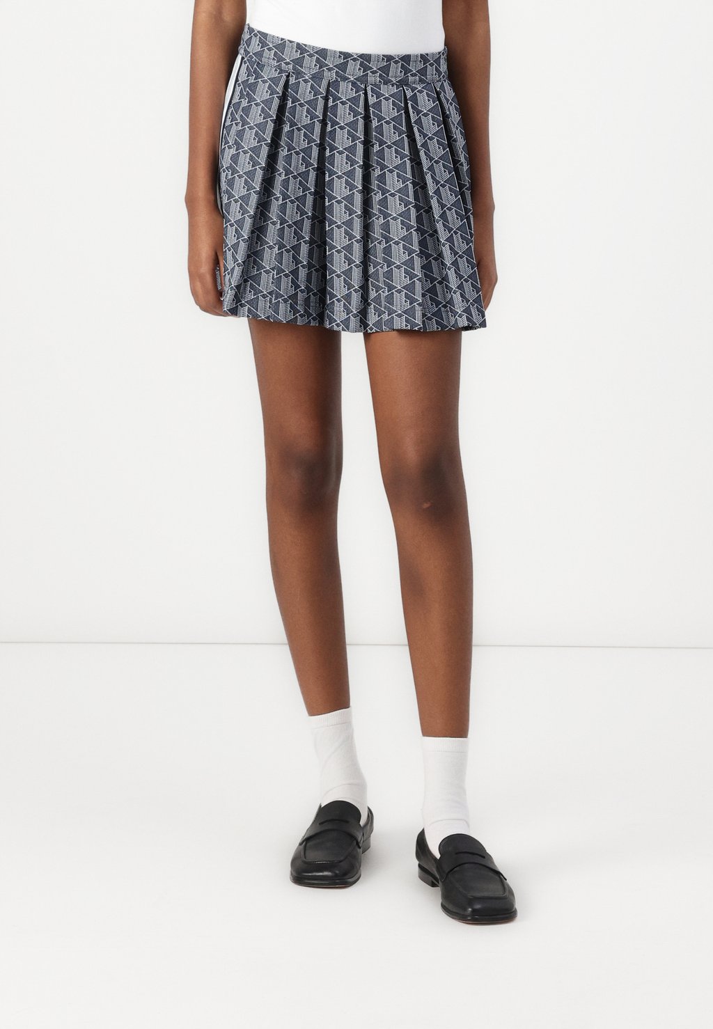 

Мини-юбка A-line skirt Lacoste, темно-синий