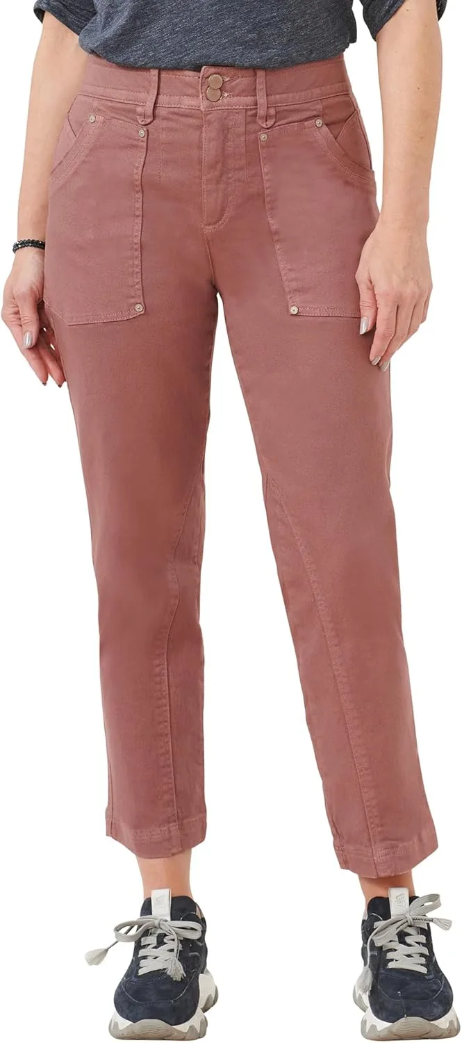 

Democracy Women's Ab Solution Skyrise Double Button Pant