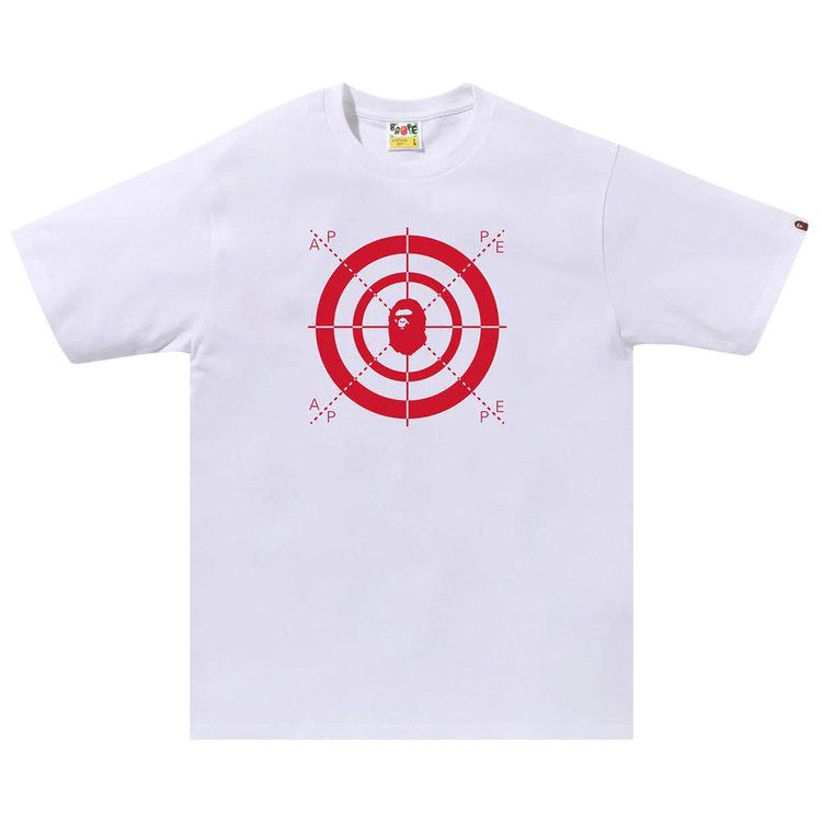 

Футболка BAPE Shooting Gallery Tee, White