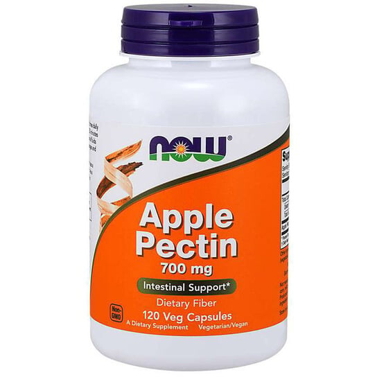 

Now Foods, Apple Pectin 700 мг 120 растительных капсул