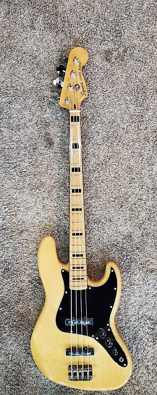 

Басс гитара Squier Classic Vibe '70s Jazz Bass, Maple Fingerboard, Natural
