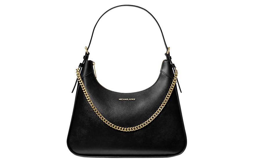 

Сумка через плечо Wilma Leather черная MICHAEL KORS