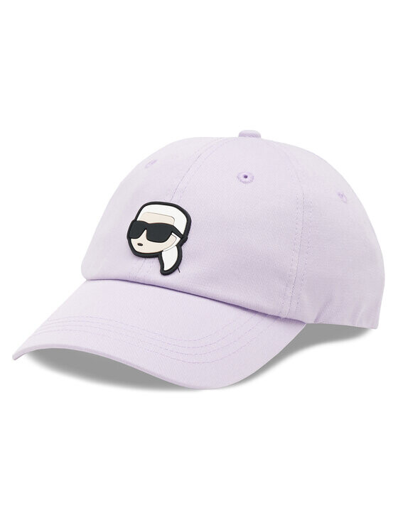 

Кепка Karl Lagerfeld, фиолетовый