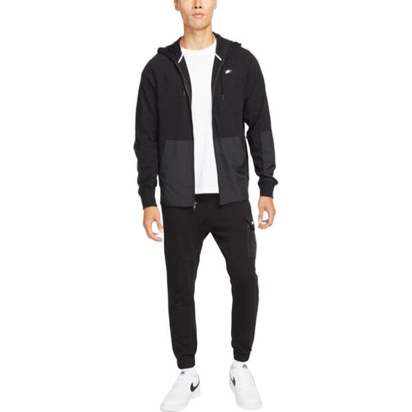 Брюки men's training side pocket bundle feet sports pants/trousers/joggers black Nike, мультиколор — фото 3