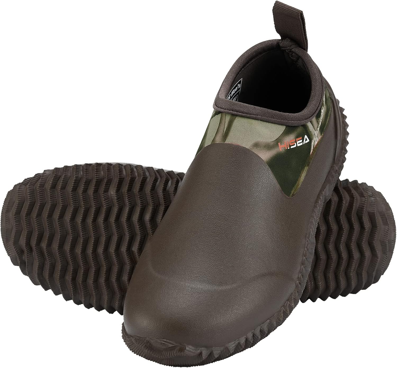 

Водонепроницаемая обувь HISEA для сада унисекс, резиновые дождевые ботинки, Camo