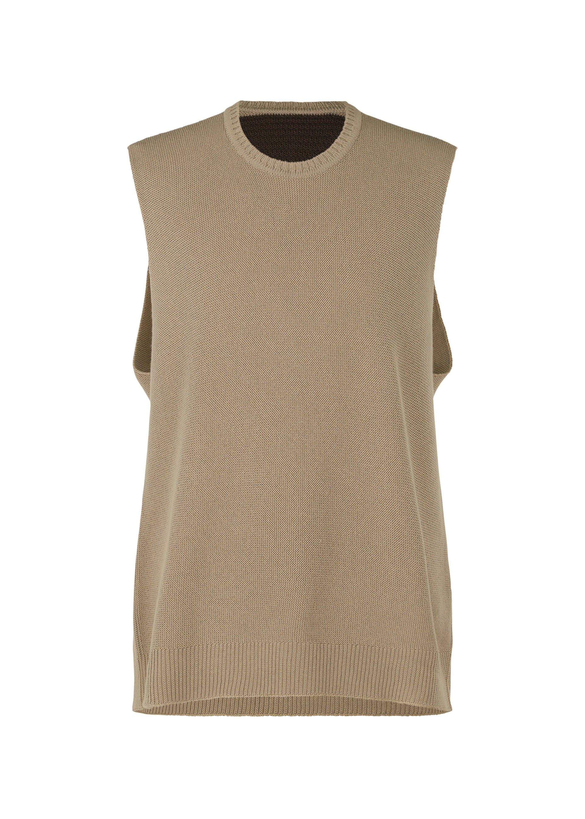 

Жилет drawing knit Homme Plissé Issey Miyake, бежевый