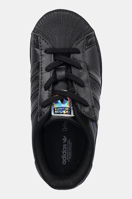 Детские кроссовки SUPERSTAR LED LIGHTS Adidas Originals, черный — фото 4
