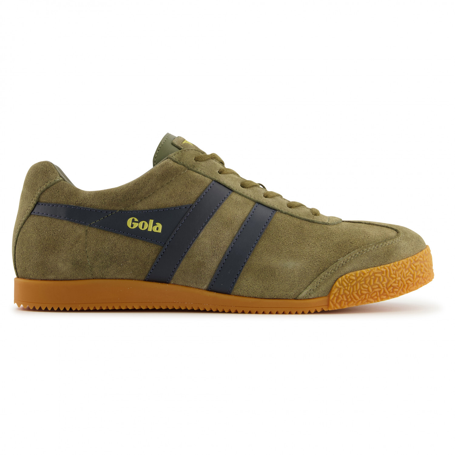 Кроссовки Gola Gola Harrier Suede, цвет Dark Brown/Moody Orange — фото 2