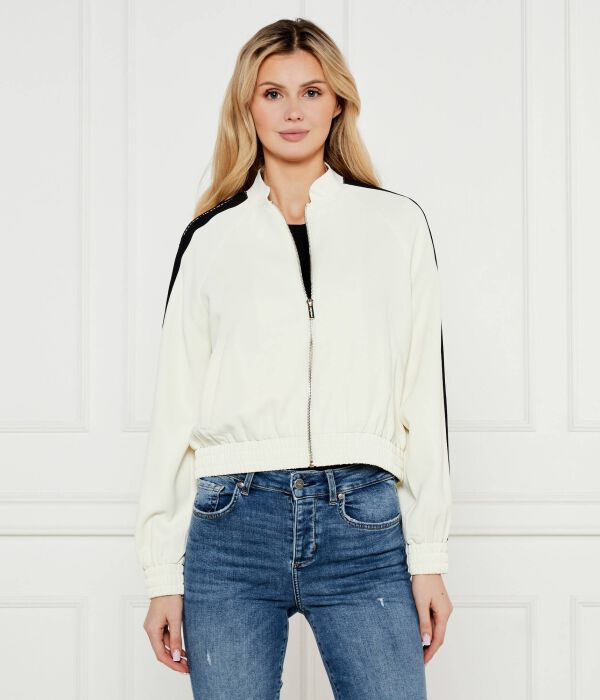 

Куртка-Бомбер Cropped fit Twinset, бежевый