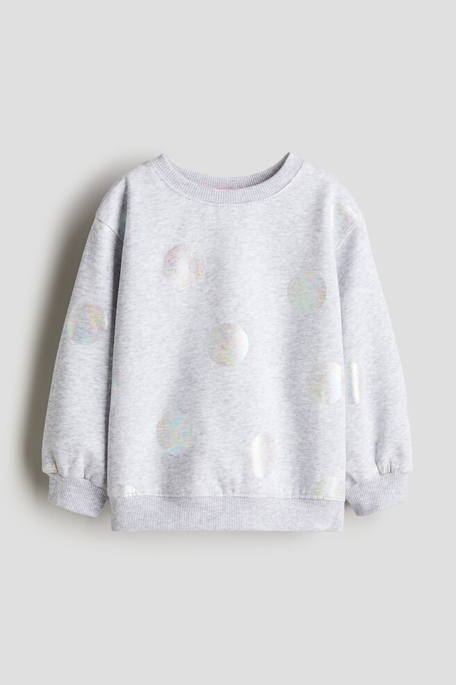 

Толстовка с мотивом H&M, серый