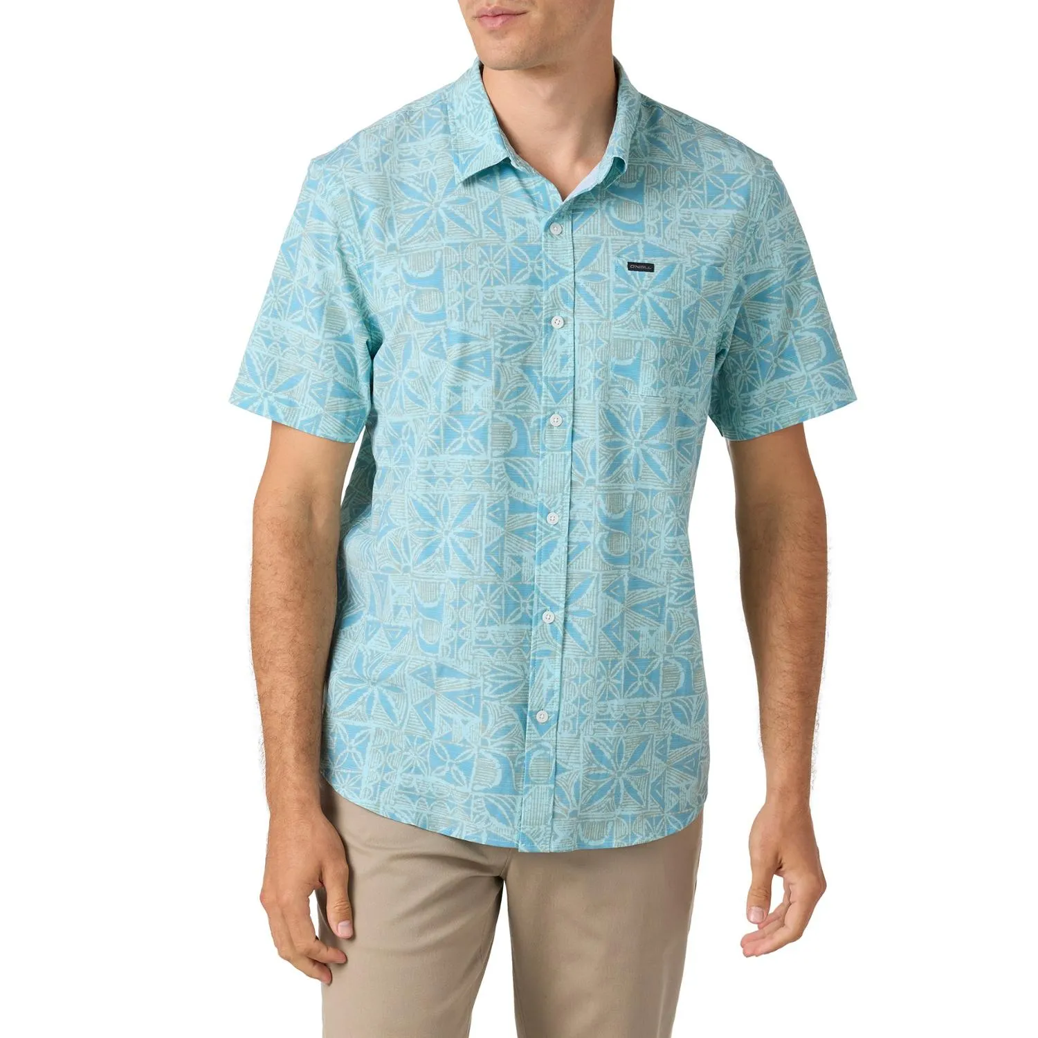 

Футболка TRVLR UPF Traverse Slub Relaxed-Fit - Мужская O'Neill, Pastel Turquoise
